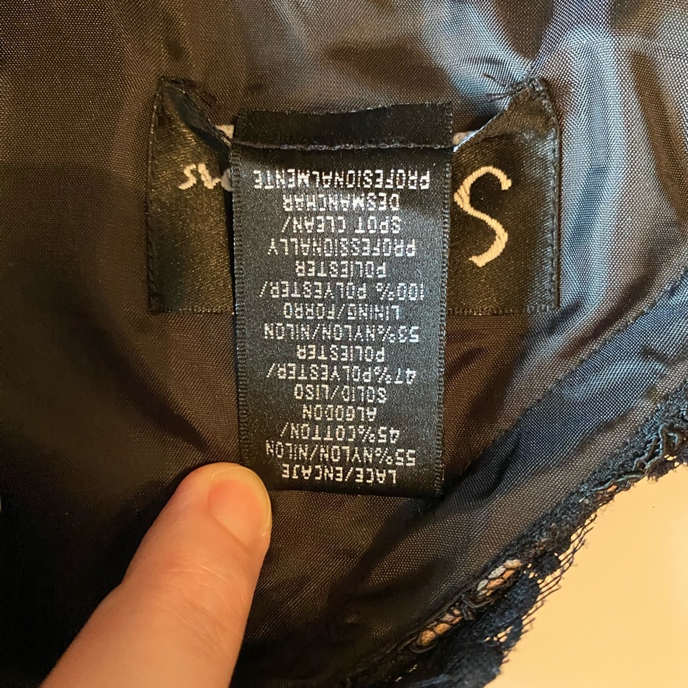 SL Fashions Black Beaded and Sequins Detail Midi Cocktail Dress, size 14 - Picture 8 of 13